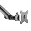 Monitorarm SILVERSTONE SST-ARM13 — enkele in hoogte verstelbare VESA-compatibele houder, zilver