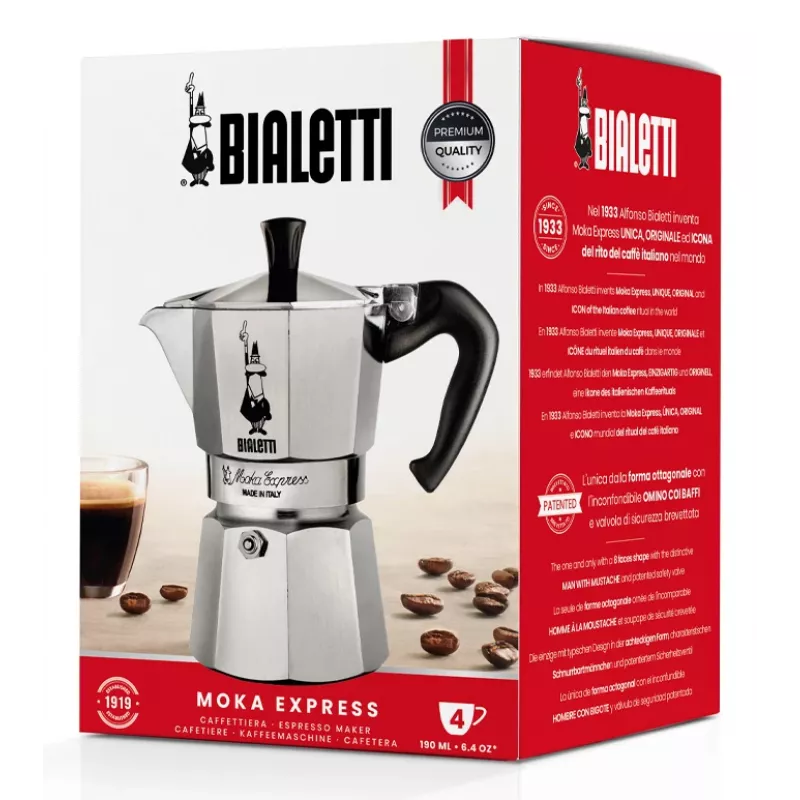 Bialetti Moka Express mokakan 0,23 L aluminium