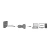 LogiLink AU0002F RS-232 USB 2.0 adapter stekker zwart