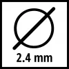 Trimmerdraad geluidsarme draad 2,4 mm (15 meter)