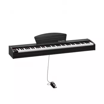 Digitale piano Kruger & Matz KMDP-45-BK — 88-toetsen gewogen klavier, matzwart