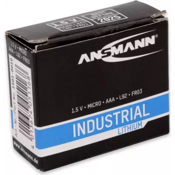 ANSMANN - batterij 10 x AAA-type Li - zwart (1501-0010)