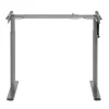 Handmatig in hoogte verstelbaar bureau MACLEAN MC-790NG — max. belasting 60 kg, max. hoogte 120 cm