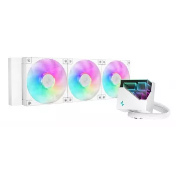 DeepCool LT360 processor all-in-one vloeistofkoeler, 12 cm, wit, 1 st.