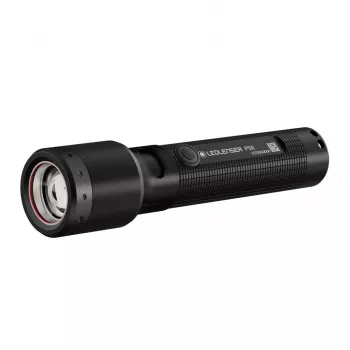 Handzaklamp Ledlenser P5R — oplaadbare LED-zaklamp, 750 lm, 280 m lichtbereik, IP68, aluminium, 99 g