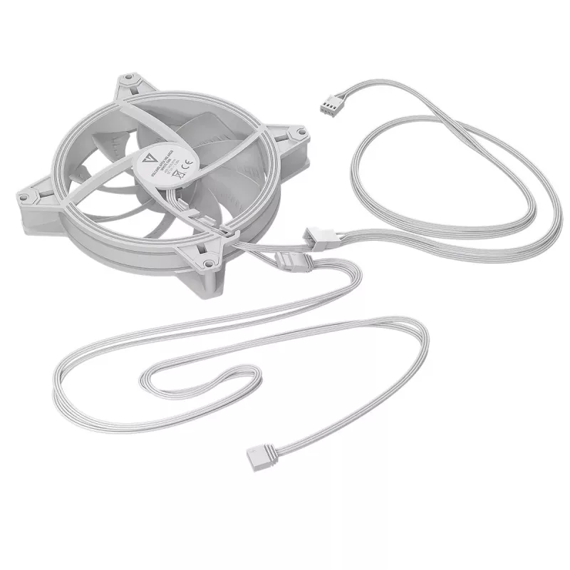 Behuizingsventilator MODECOM VOLCANO APEX 140 ARGB wit 140 mm