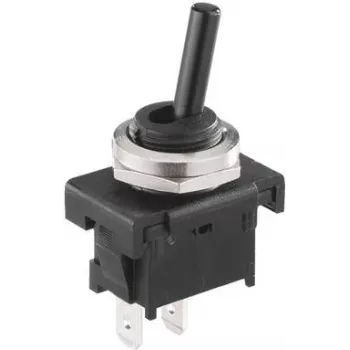 Bachmann 924.160 tuimelschakelaar 1P zwart elektroschakelaar (924.160)