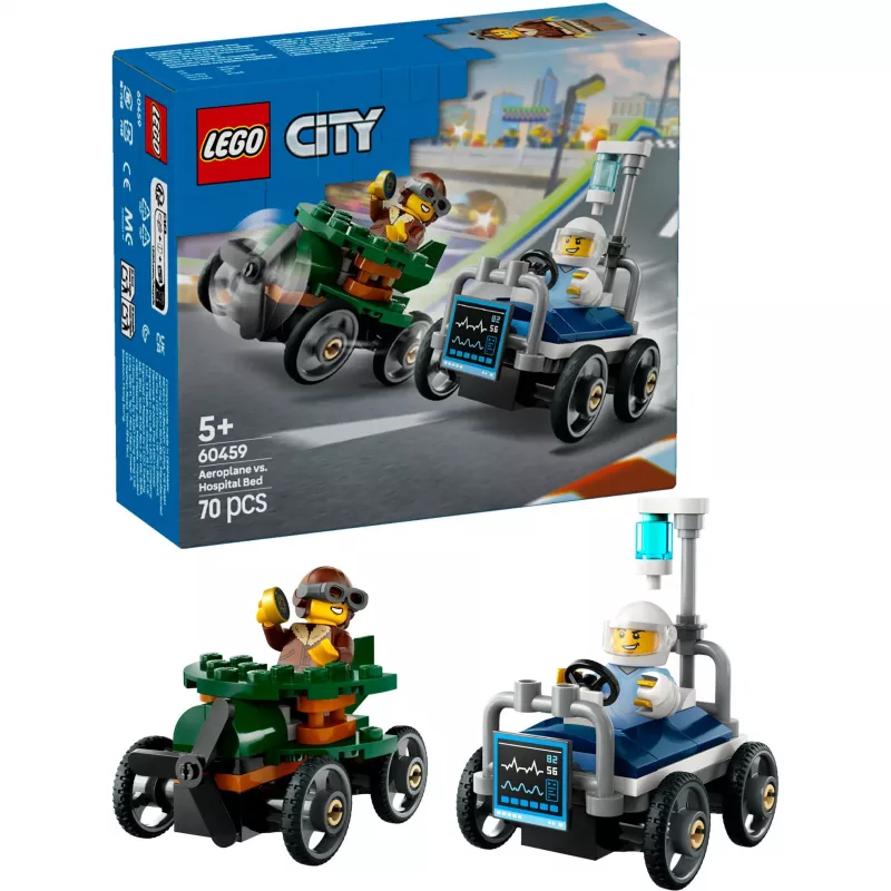 LEGO CITY 60459 Vliegtuig tegen ziekenhuisbed