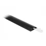 Kabelgoot DeLOCK 50 x 12 mm zelfklevend zwart 1 m