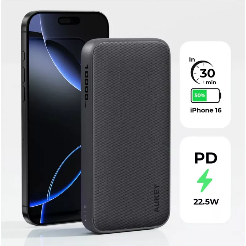 Draagbare oplader PowerBank PB-Y46P 10000mAh