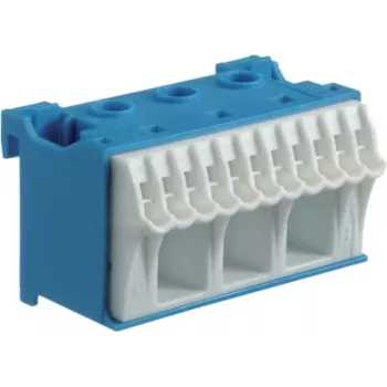 Hager KN14N blauw - wit verbindingsblok (KN14N)