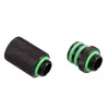 Bitspower Direct-Connect Set recht G1/4 inch AG - extra lang, zwart