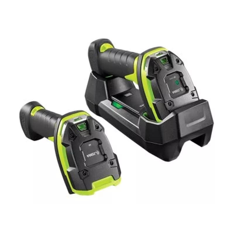 Zebra LI3678-SR hand-barcodescanner 1D zwart, groen