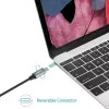 CB-CD6 Ultrafast Braided Quick Charge USB-C naar USB-C 2 m