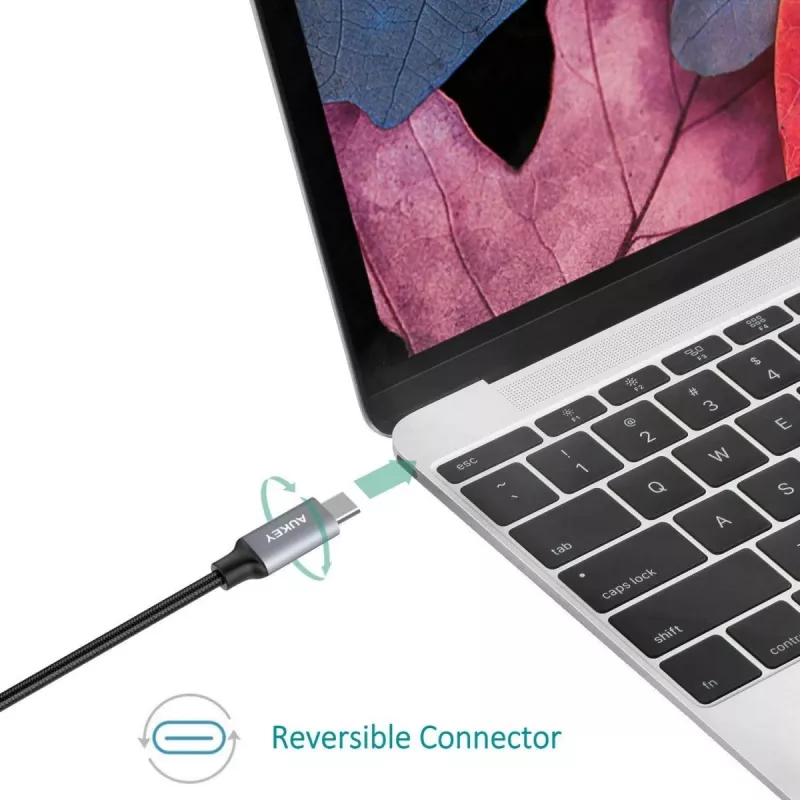 CB-CD6 Ultrafast Braided Quick Charge USB-C naar USB-C 2 m