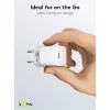 Goobay universele zwarte AC-snellader voor binnen 65403 USB Type-C 110-240V