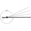 Activejet LED-wandlamp AJE-HILTON zwart NW
