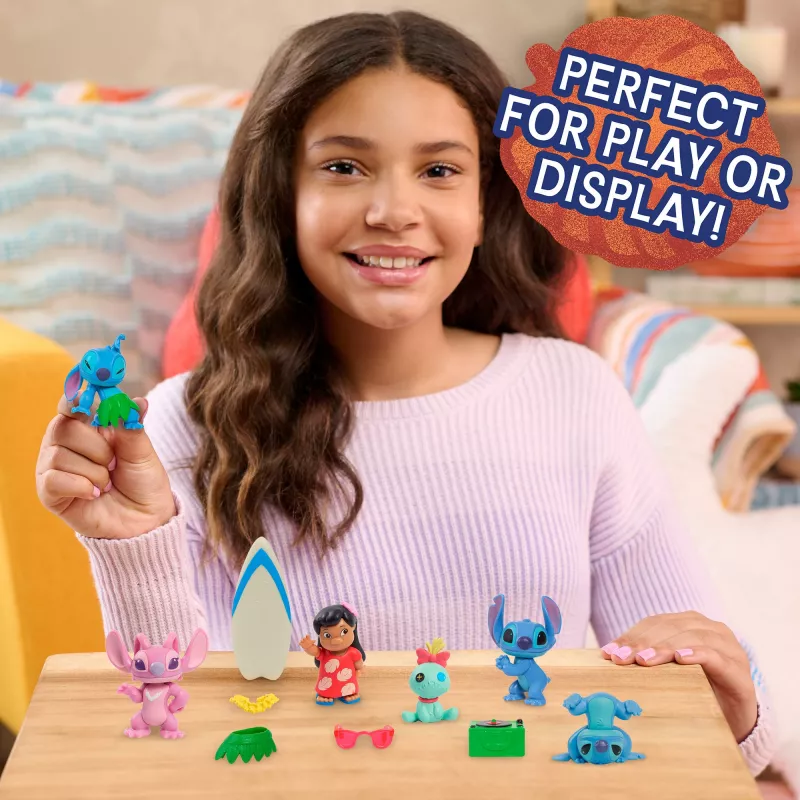 Disney Stitch verzamelfiguren-set, speelfiguur