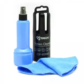 Sbox CS-5005B beeldschermreiniger 150ml blauw