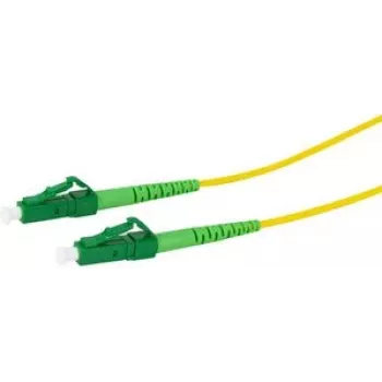 Logilink Professional - patchkabel - LC/APC singlemode (M) naar LC/APC singlemode (M) - 3 m - 2 mm - glasvezel - simplex - 9/125 micrometer - G.657.A2/OS2 - halogeenvrij - geel