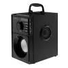 Draagbare luidspreker MEDIA-TECH MT3179, 20 W (RMS 15 W), Bluetooth 5.1, FM, MicroSD, USB, AUX, Li-Ion, 6 uur, houten behuizing