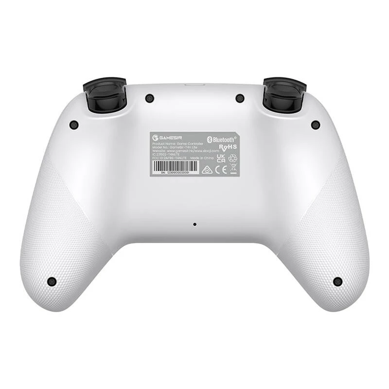 Draadloze gaming-controller GameSir T4n Lite wit Bluetooth-compatibel, draadloos, oplaadbaar