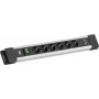 Stekkerdoos Bachmann CONNECTUS BM005920 — 6x CEE7-stopcontacten, 1x USB-A 22W, 2,0 m kabel
