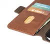 PhoneWallet Krusell voor Samsung Galaxy S21+ vintage cognac — wallet-telefoonhoes