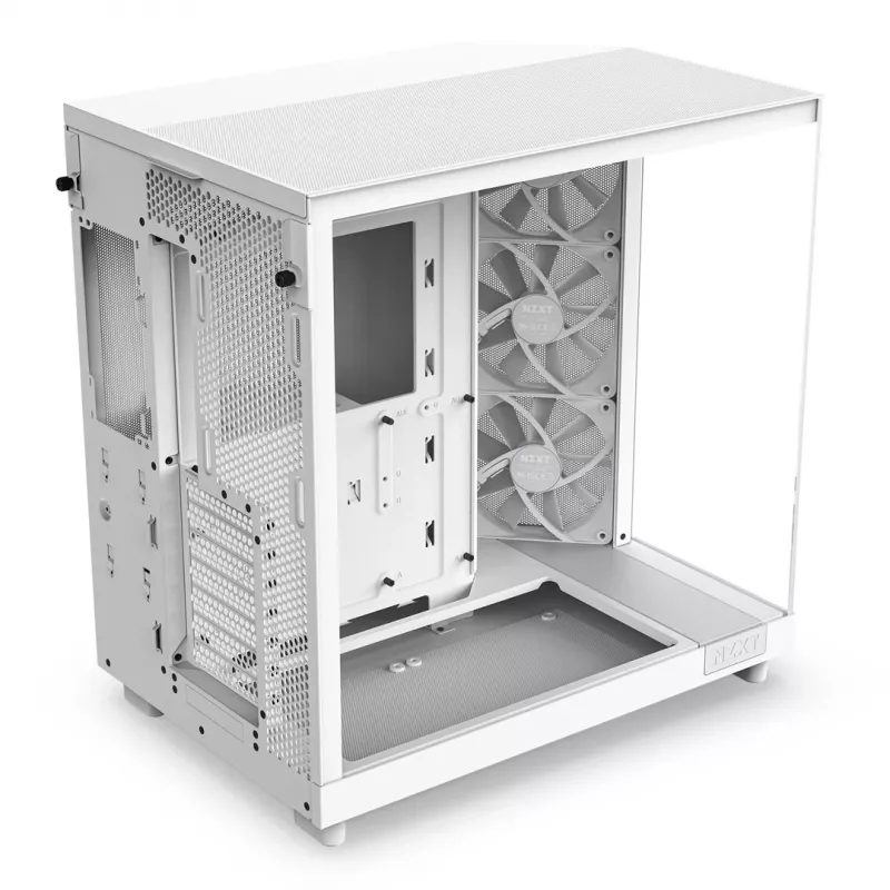 NZXT H6 Flow Mid-Tower Behuizing - wit