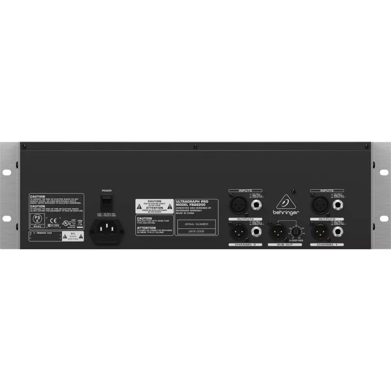 Behringer FBQ6200 audio-equalizer