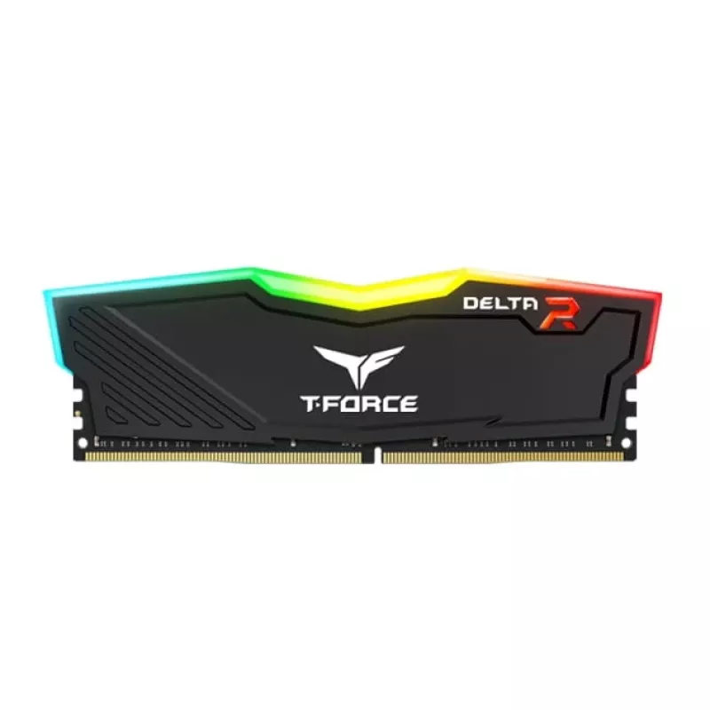 16GB Team Group DIMM 3600 (2x 8 GB) dual-kit (zwart, TF3D416G3600HC18JDC01, Delta RGB, INTEL XMP)