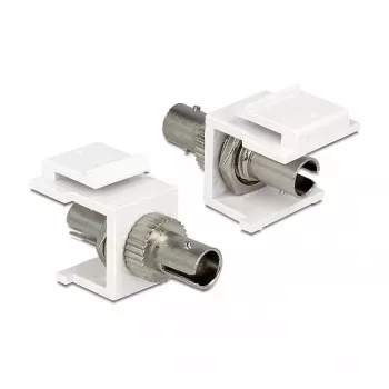 Delock 86348 Keystone-module ST Simplex-adapter, wit
