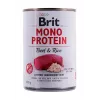 BRIT Mono Protein Beef & Rice – natvoer voor honden – 400 g