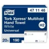 Vouwhanddoekpapier Tork Xpress Multifold Universal H2, 2-laags, 23,4 x 21,3 cm (20 stuks)