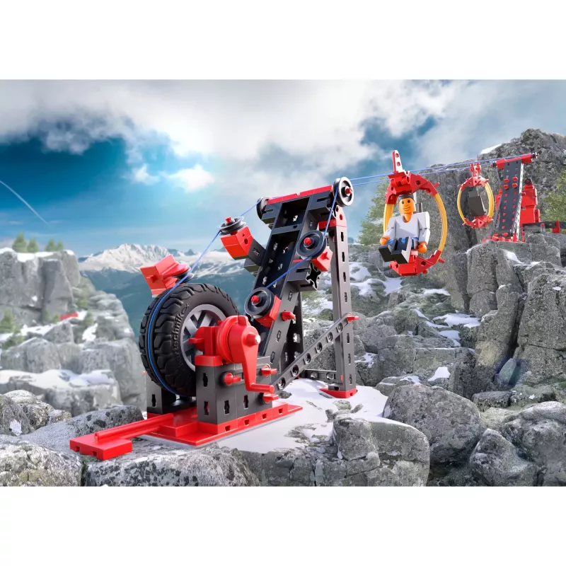 Fischer Advanced kabelbaan, constructiespeelgoed