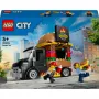 LEGO City burgervan foodtruck speelgoed voor jongens en meisjes vanaf 5 jaar, voertuigbouwspeelgoed, keukenspeelset met verkoper-minifiguur en accessoires