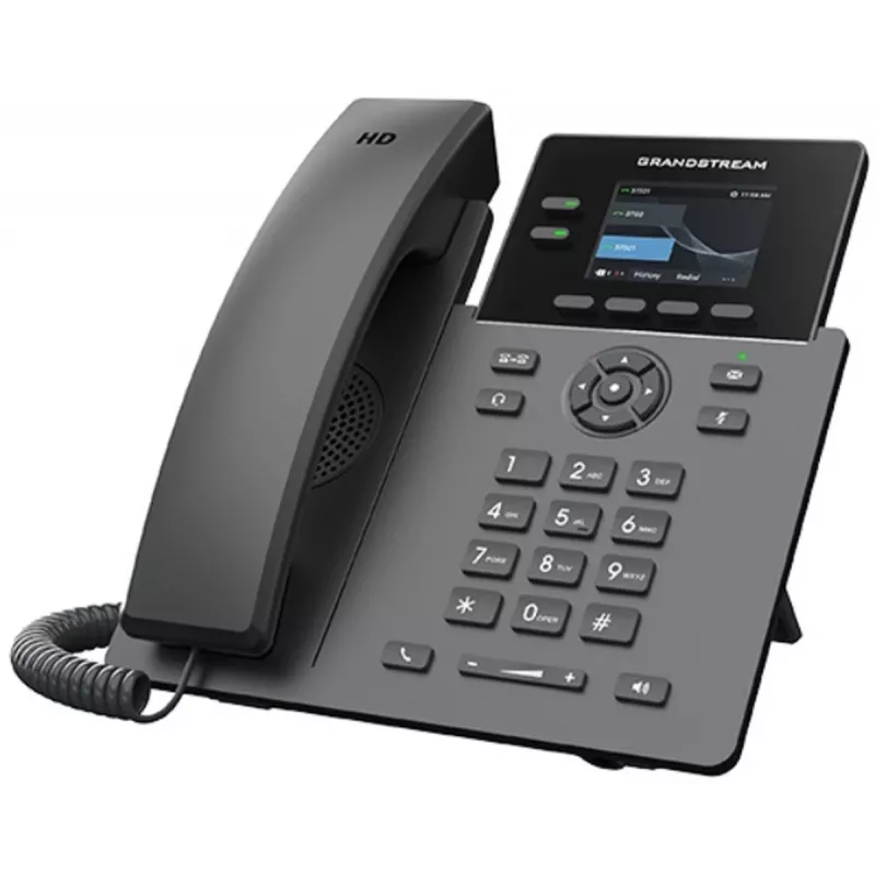 IP-telefoon Grandstream GRP2610P met Carrier‑Grade PoE-ondersteuning en HD-audio