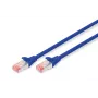 Netwerkkabel Digitus CAT 6 S/FTP RJ-45 2 m blauw