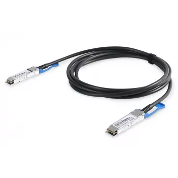DAC-kabel Digitus QSFP28 100G 3m kabellengte 3m aansluiting QSFP28