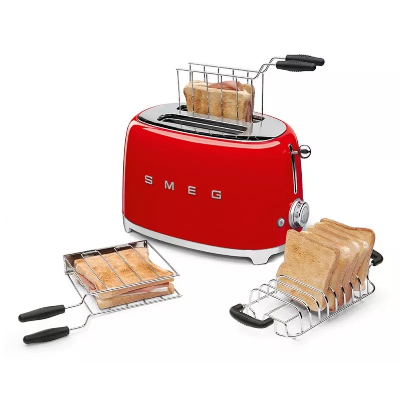 Smeg 50's Style toaster TSF01RDEU rood