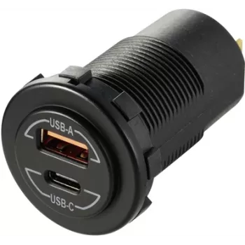 VOLTCRAFT Power Delivery USB-inbouwstopcontact voertuig 60W (VC-14336670)