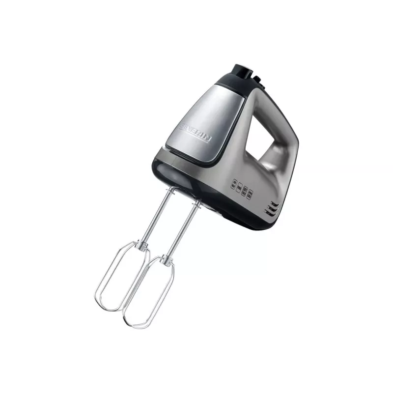SEVERIN HM 3832 - handmixer - 400 W - grijs metallic/zwart/roestvrijstaal