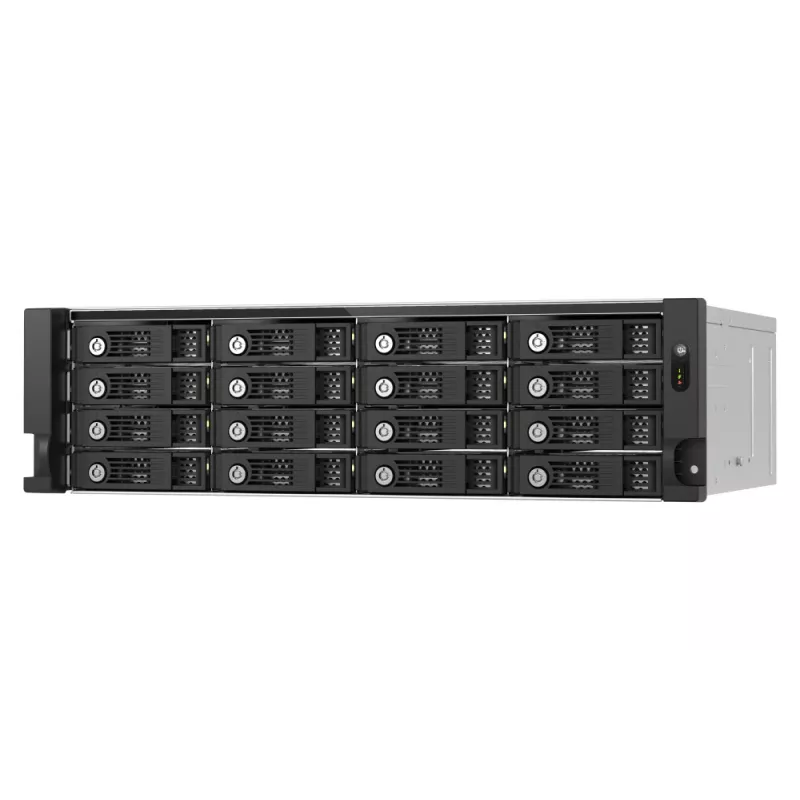 QNAP - TL-R1600PES-RP - schijven-array - 16 bays (SATA-600 / SAS-3) SAS 12Gb/s (extern) rackmontage 2U