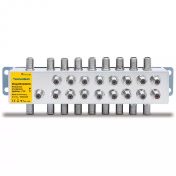 Passieve splitter TECHNISAT 17/P zilver – passieve signaalsplitter voor tv/sat-verdeling