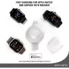 Oplader 4smarts QI2 smartwatch zilver USB draadloos snelladen
