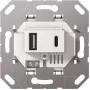 Gira USB-voeding 2v TypeA/C inzetstuk wit 234900 (234900)