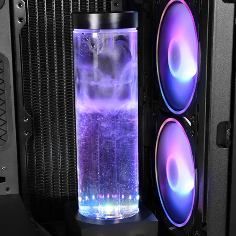 Pomp & reservoir Alphacool 15381 acryl aluminium kunststof zwart transparant