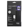 Qoltec 52415 voeding compatibel met Samsung Sony 65 W | 3 stekkers | +netsnoer