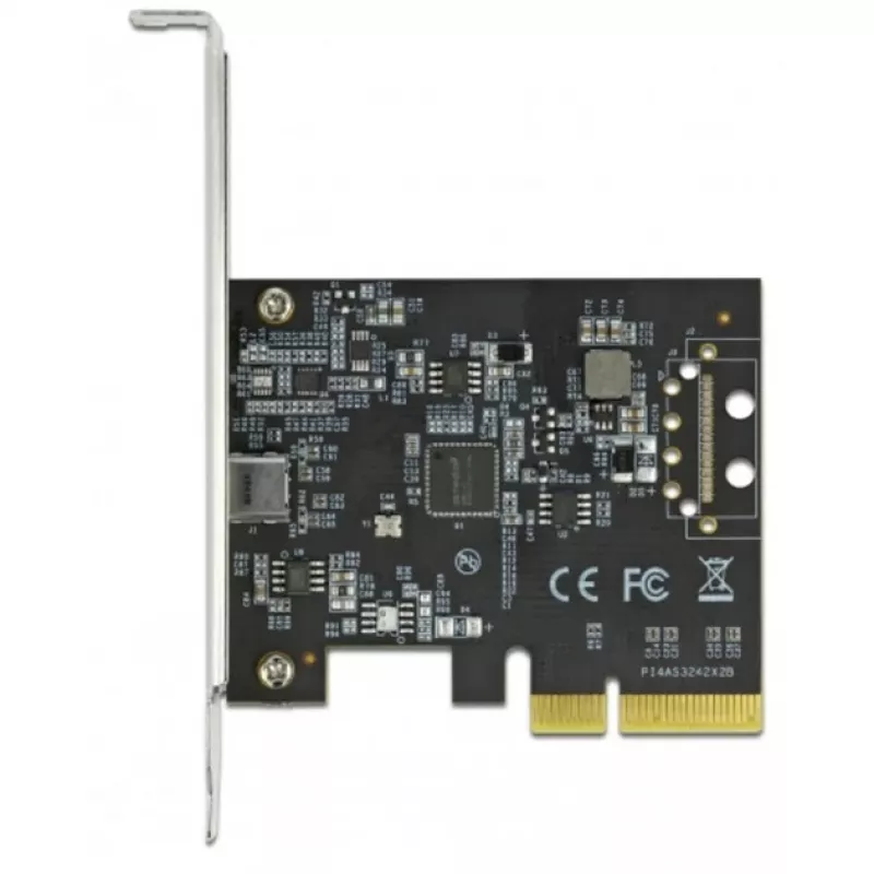 DeLOCK - USB-adapter - PCIe 3.0 x4 low-profile - USB 3.2 Gen 2x2 x 1 (89036)