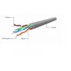Gembird UPC-5004E-L/100 netwerkkabel grijs 100 m Cat5e U/UTP (UTP)